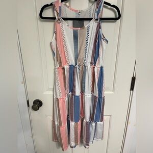 Striped Sleeveless Dress